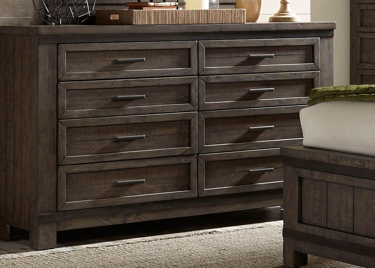 Liberty Thornwood Hills Drawer Dresser in Rock Beaten Gray
