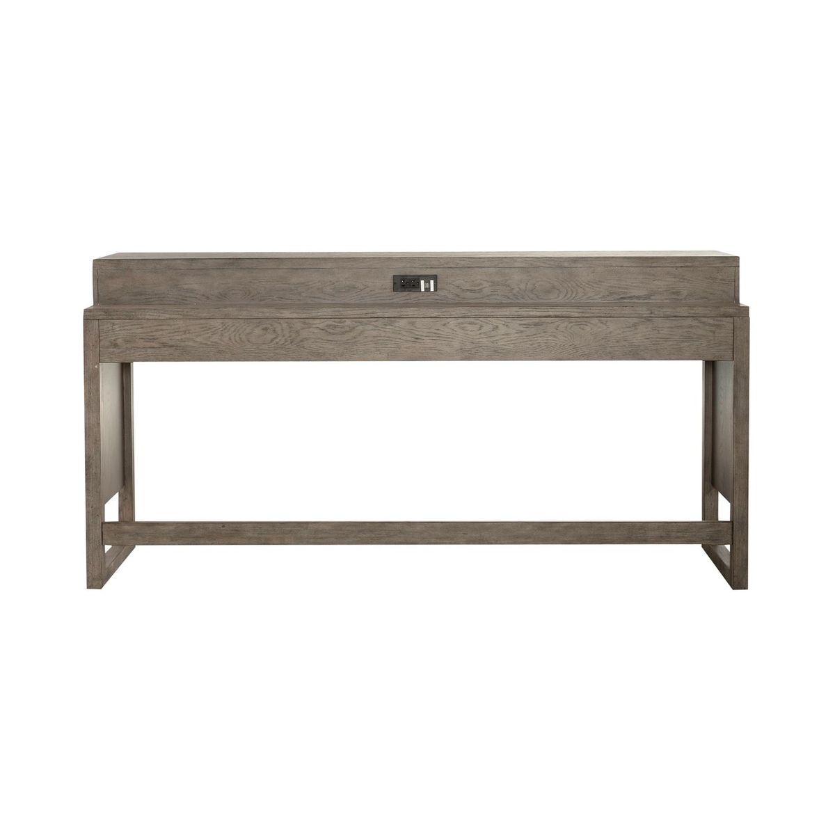 Liberty Furniture Bartlett Field Console Bar Table in Dusty Taupe image