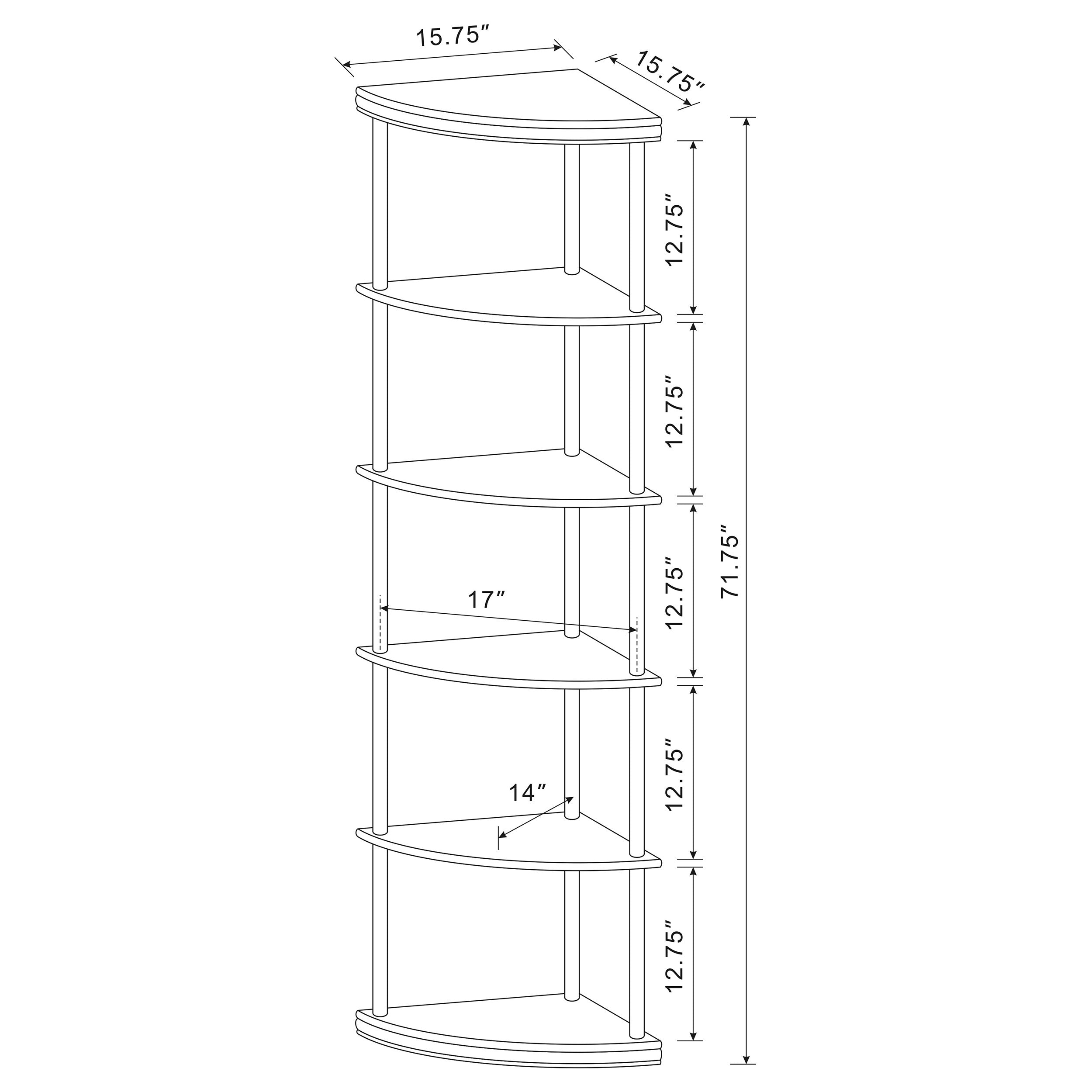 Bonwick Corner Bookshelf