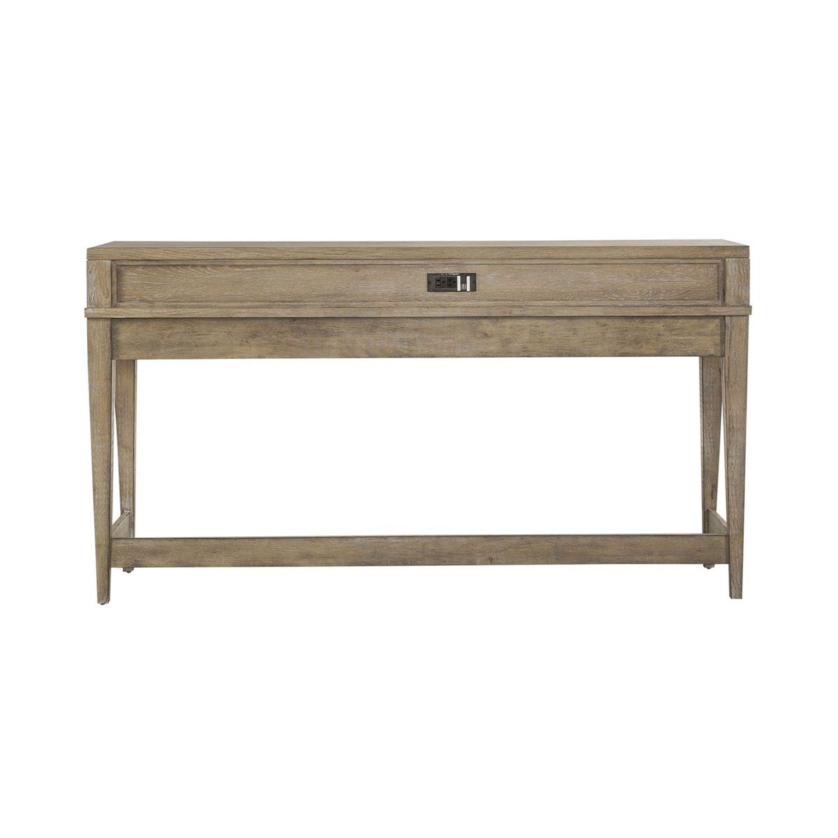 Liberty Furniture Devonshire Console Bar Table in Weathered Sandstone