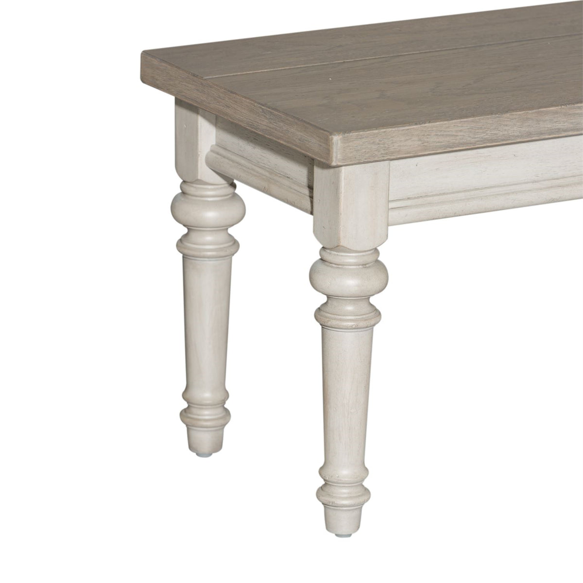 Liberty Furniture Heartland Bench in Antique White