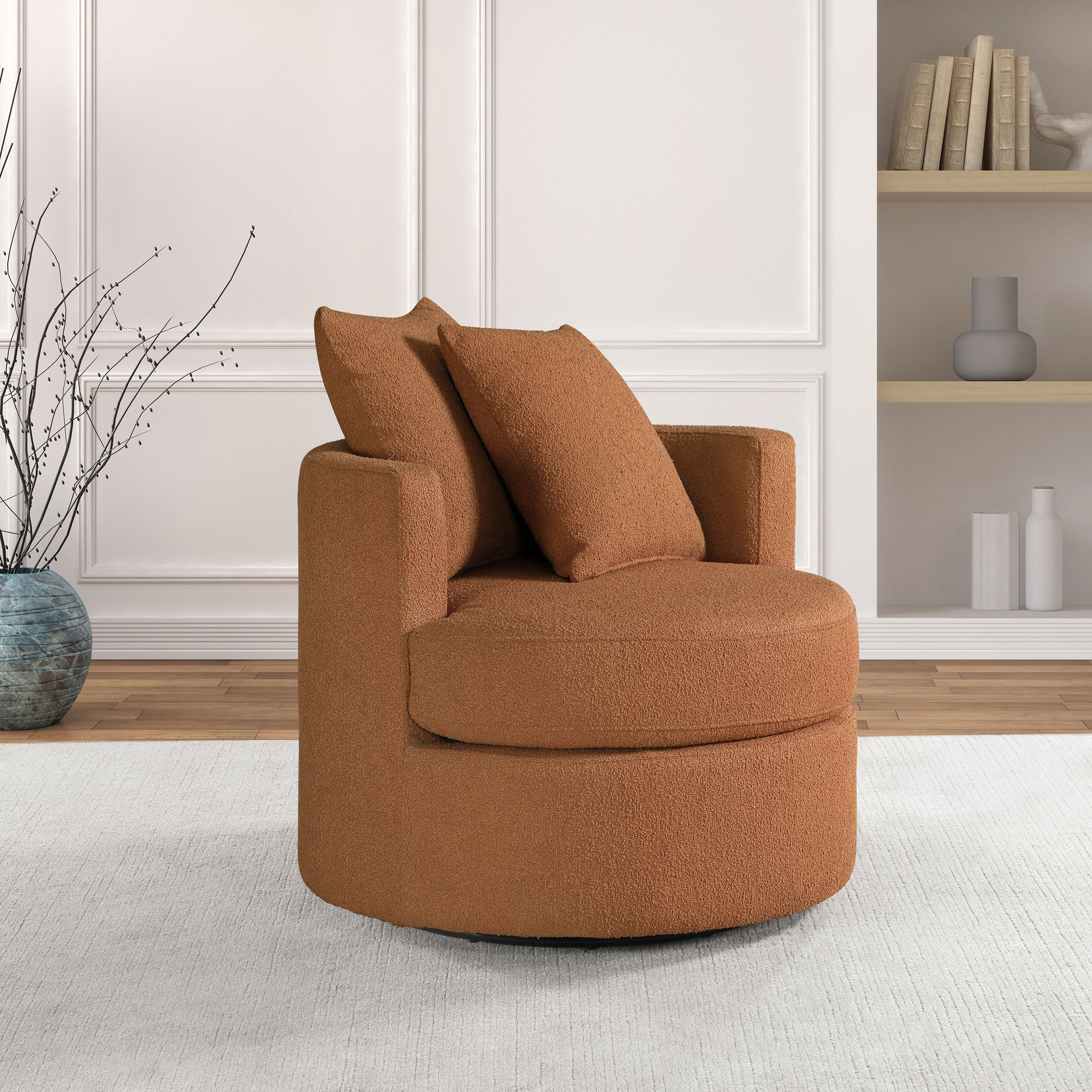 Debbie Swivel Accent Chair