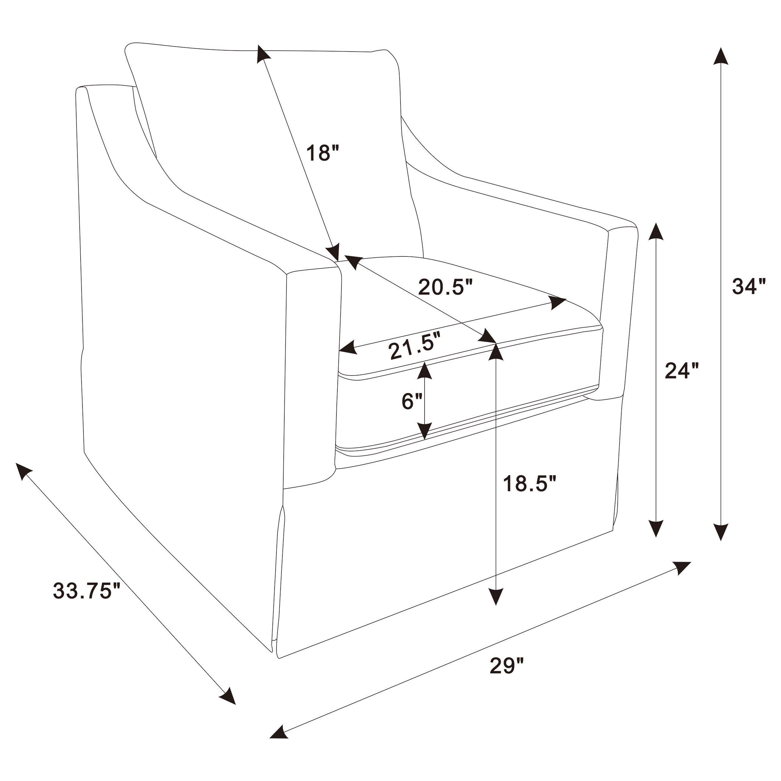 Winter Swivel Accent Chair
