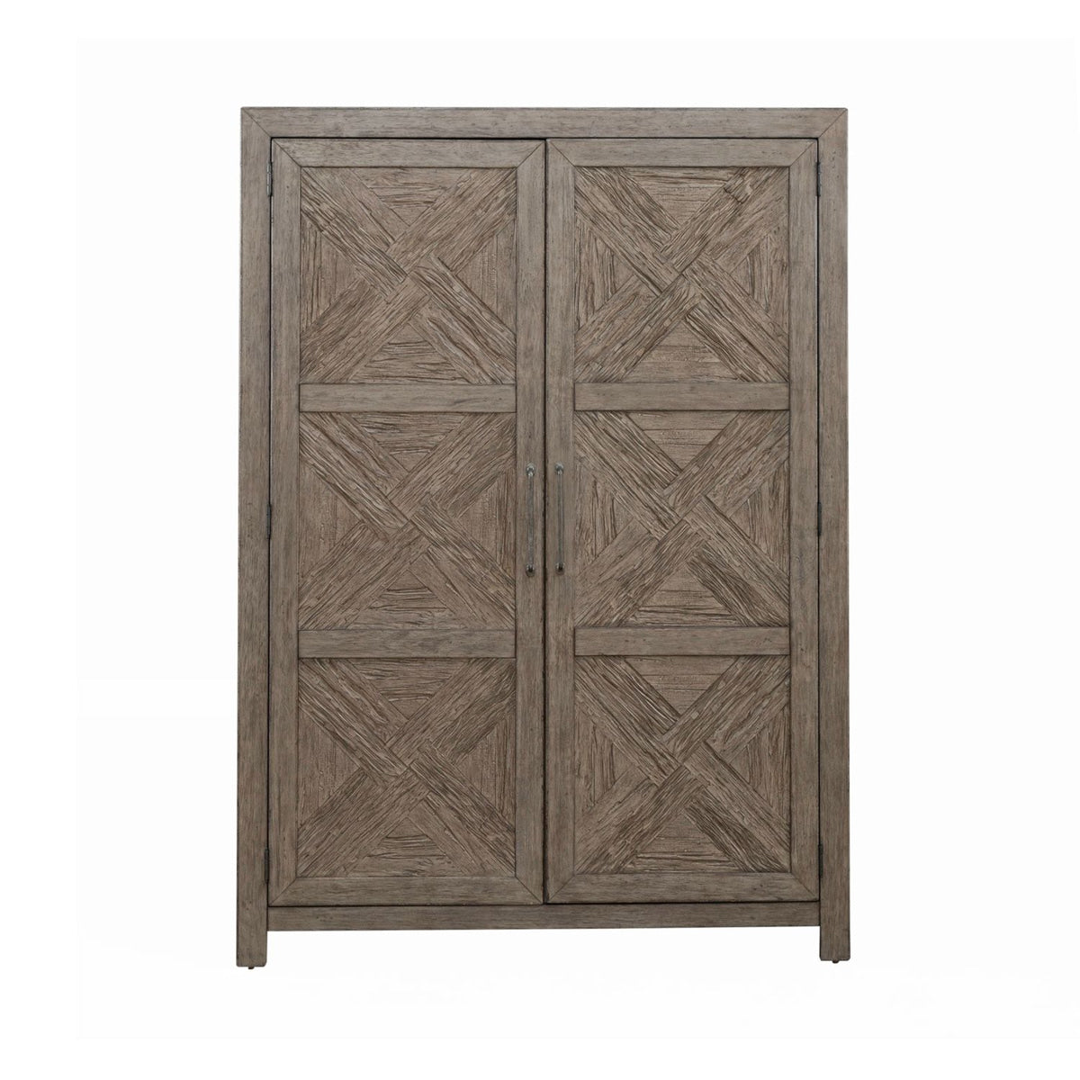 Liberty Furniture Skyview Lodge Armoire in Cobblestone