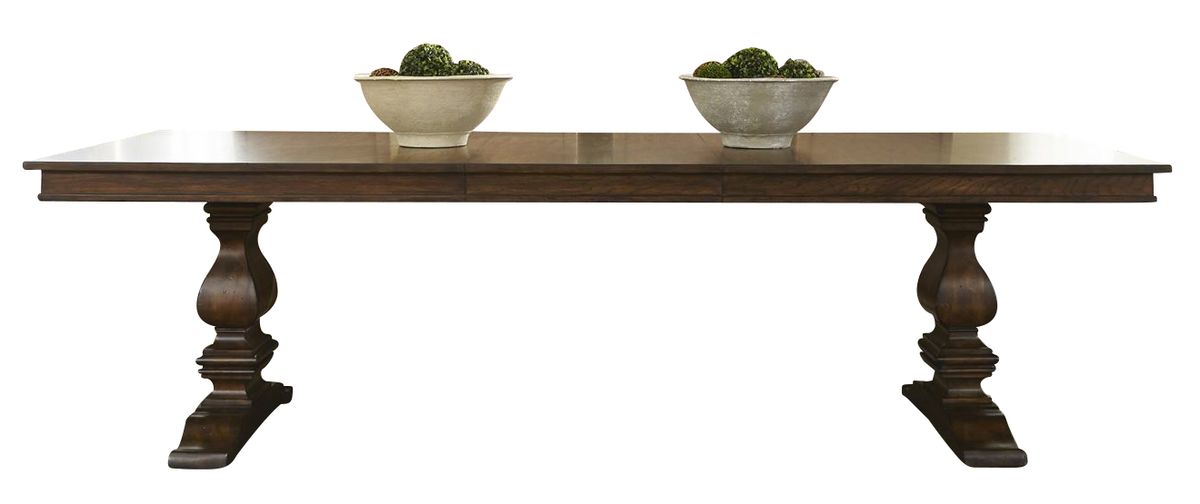 Liberty Furniture Armand Trestle Table in Antique Brownstone 242-4206 image