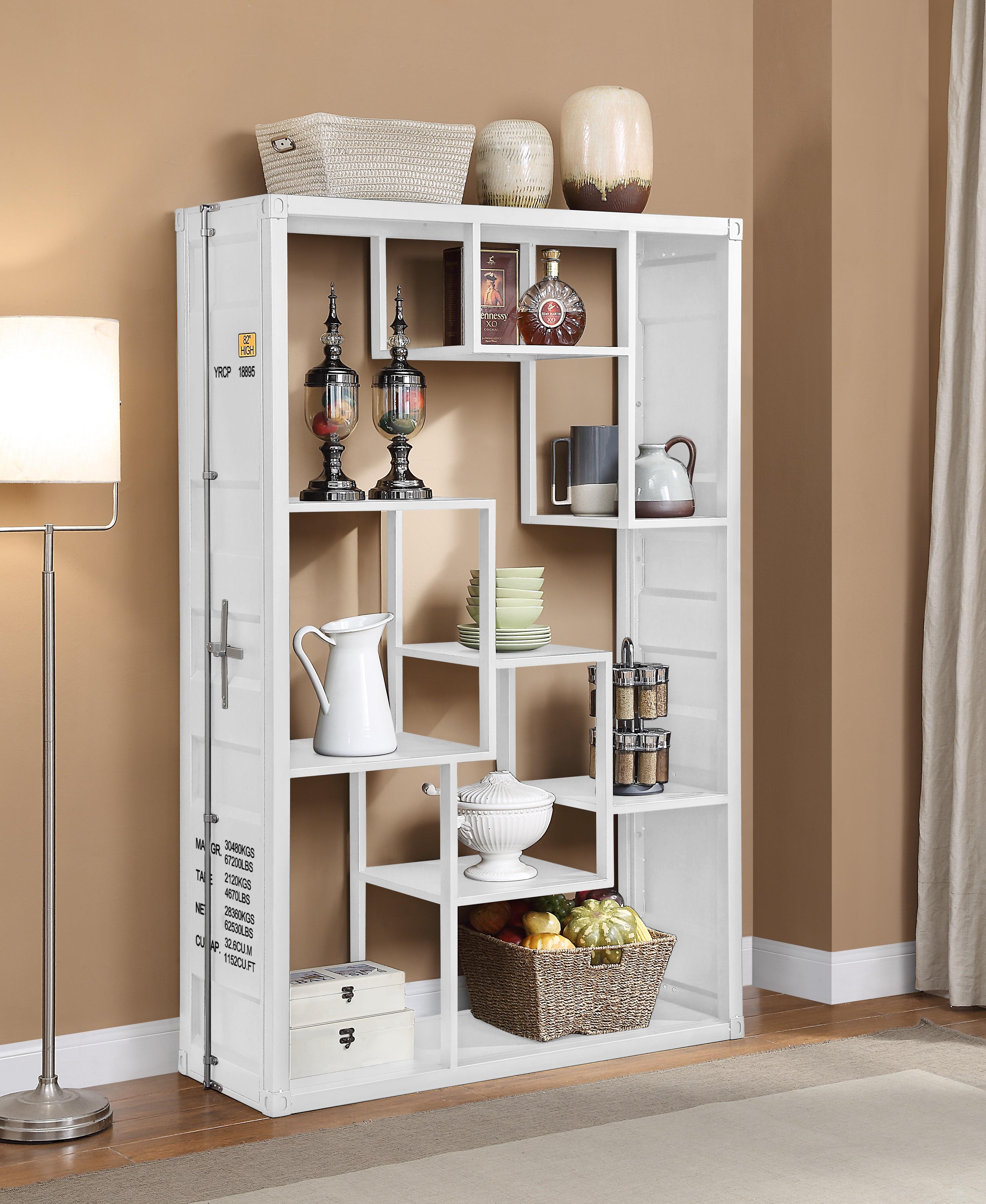 Cargo White Shelf Rack / Book Shelf