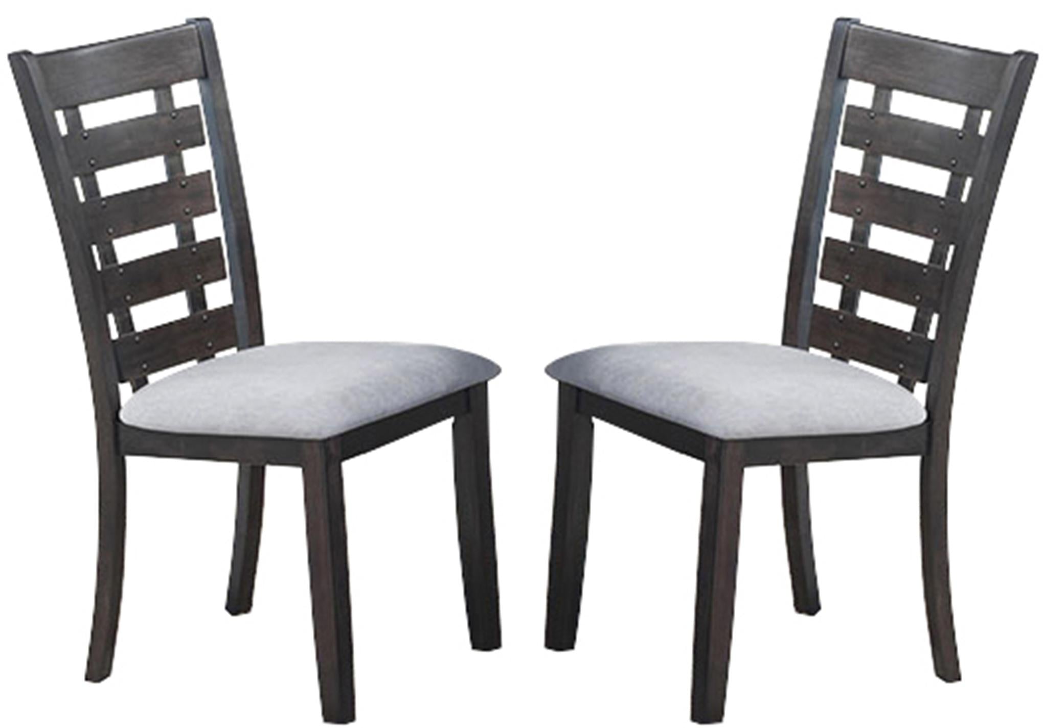 Bailey Transitional Style Dining Chair in Gray finish Wood