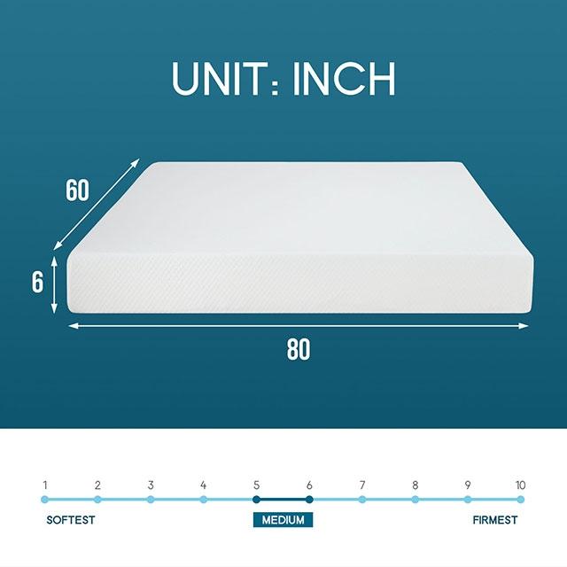 6" Memory Foam Mattress Artemisia