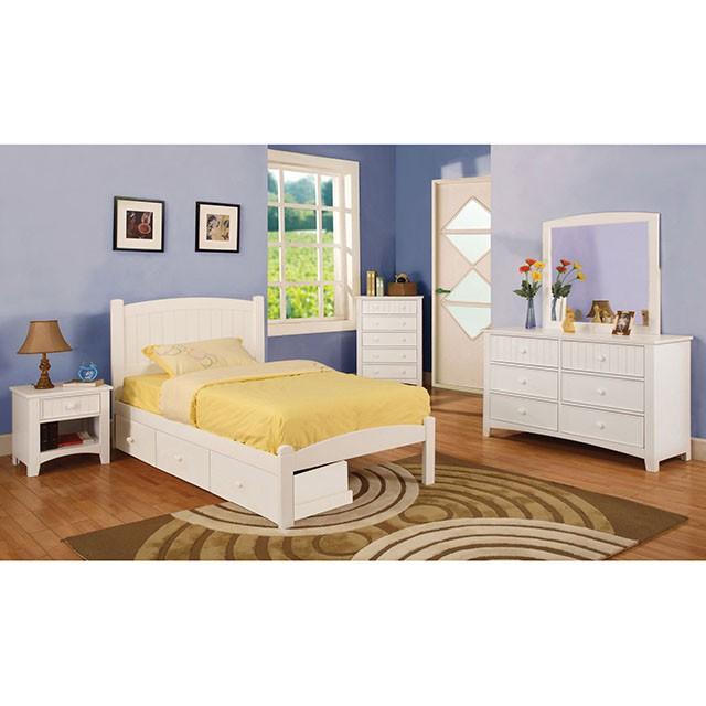 Caren 4 Pc Twin Bedroom Set