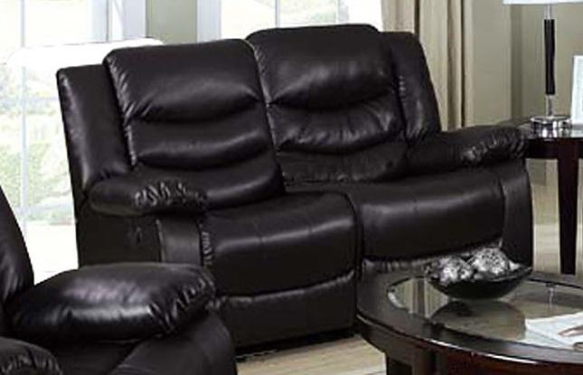 Galaxy Home Paco Recliner Loveseat in Espresso GHF-808857650986