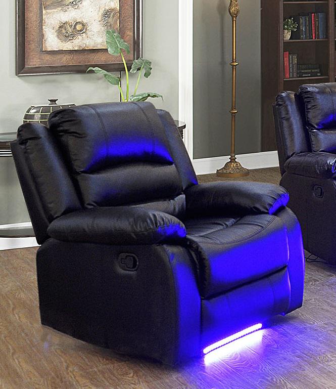 Galaxy Home Soho Recliner Chair in Espresso GHF-808857769565