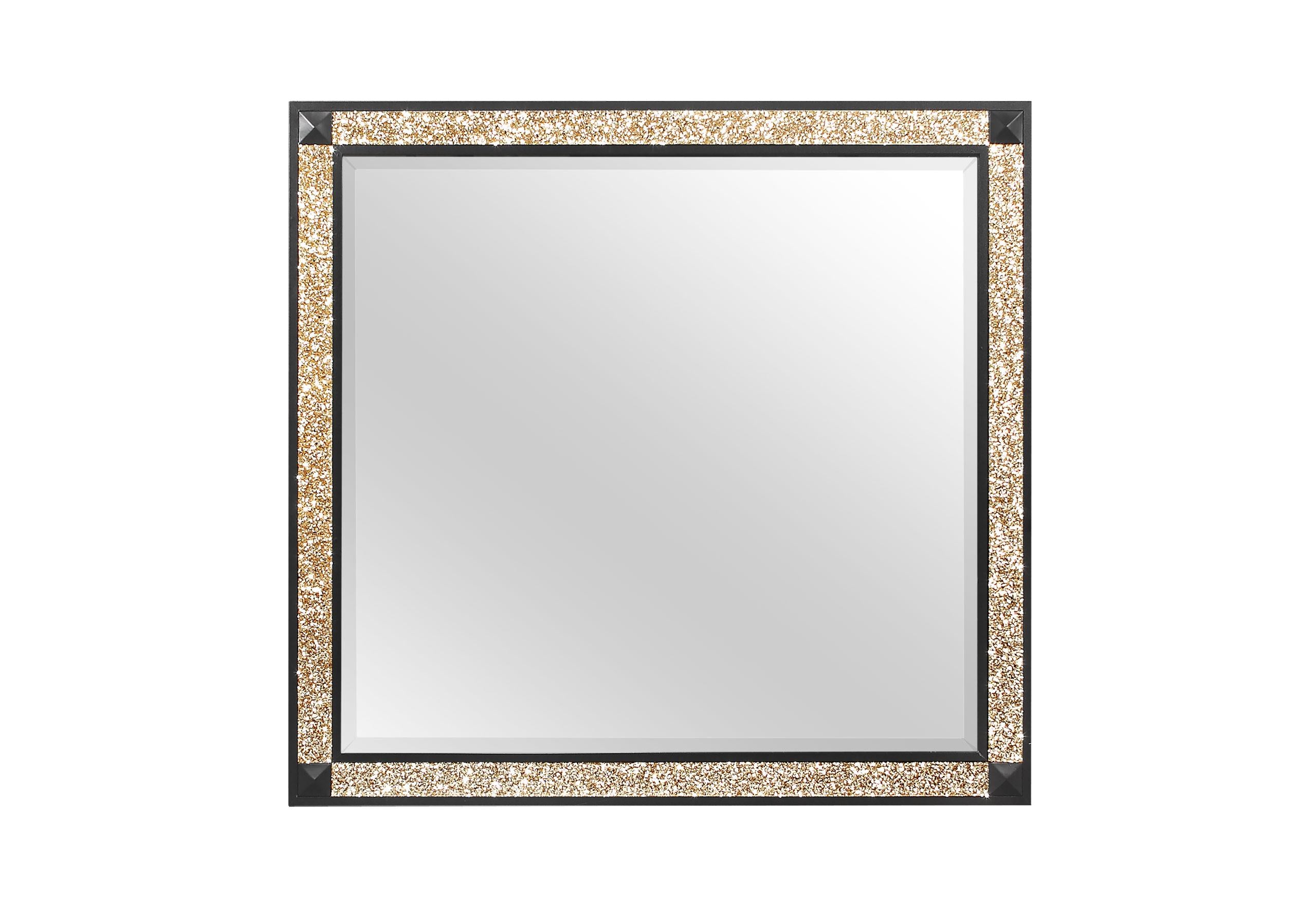 BLAKE BLACK/GOLD MIRROR