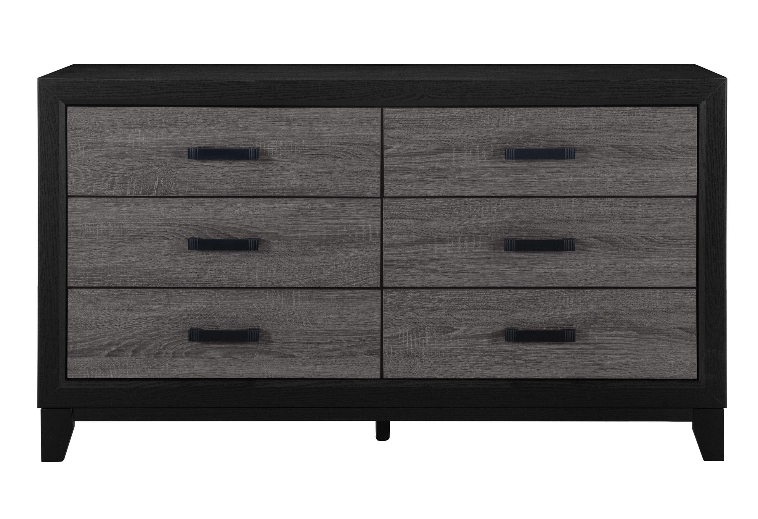 LISBON GREY AND BLACK DRESSER