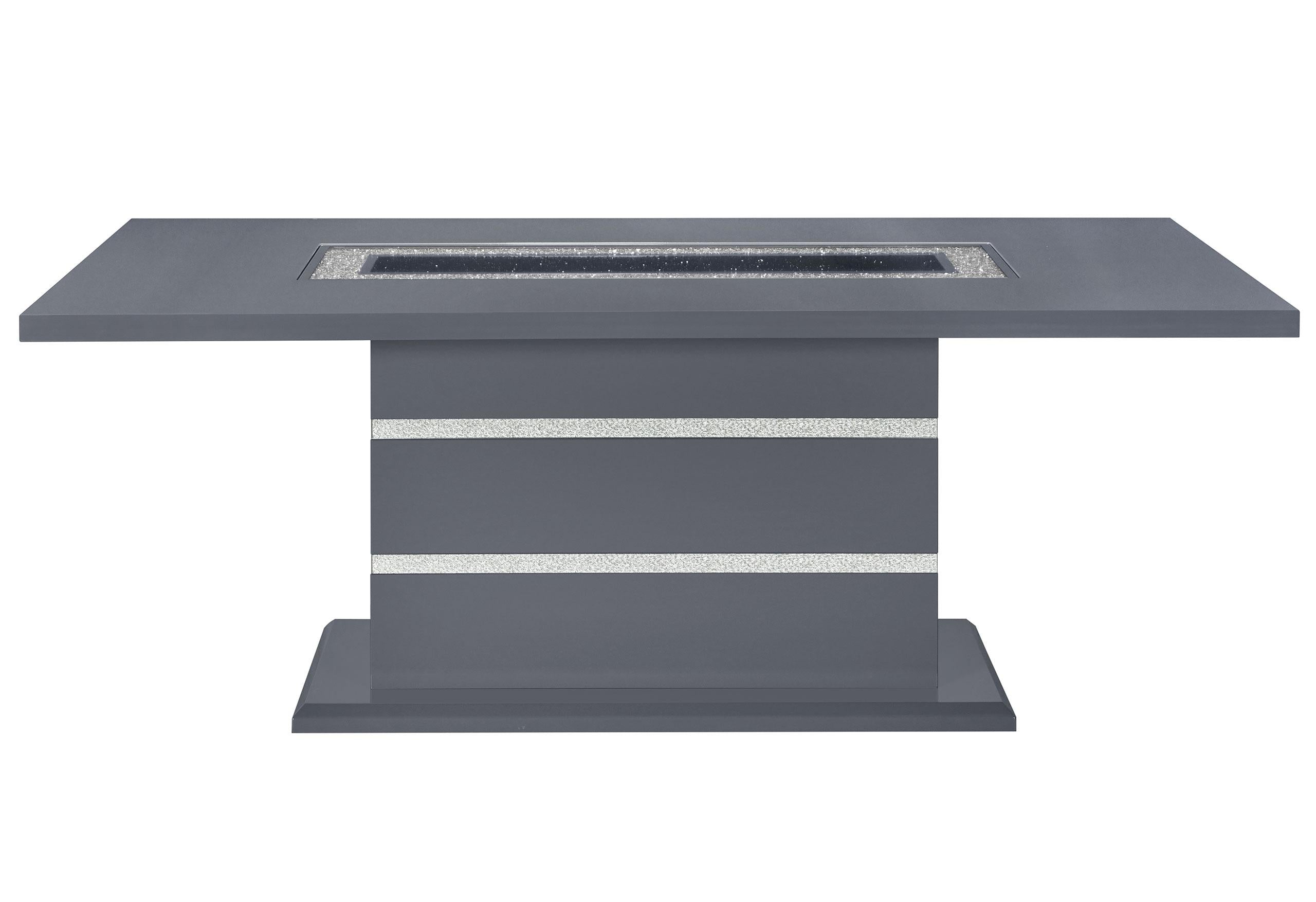 MONACO DARK GREY DINING TABLE