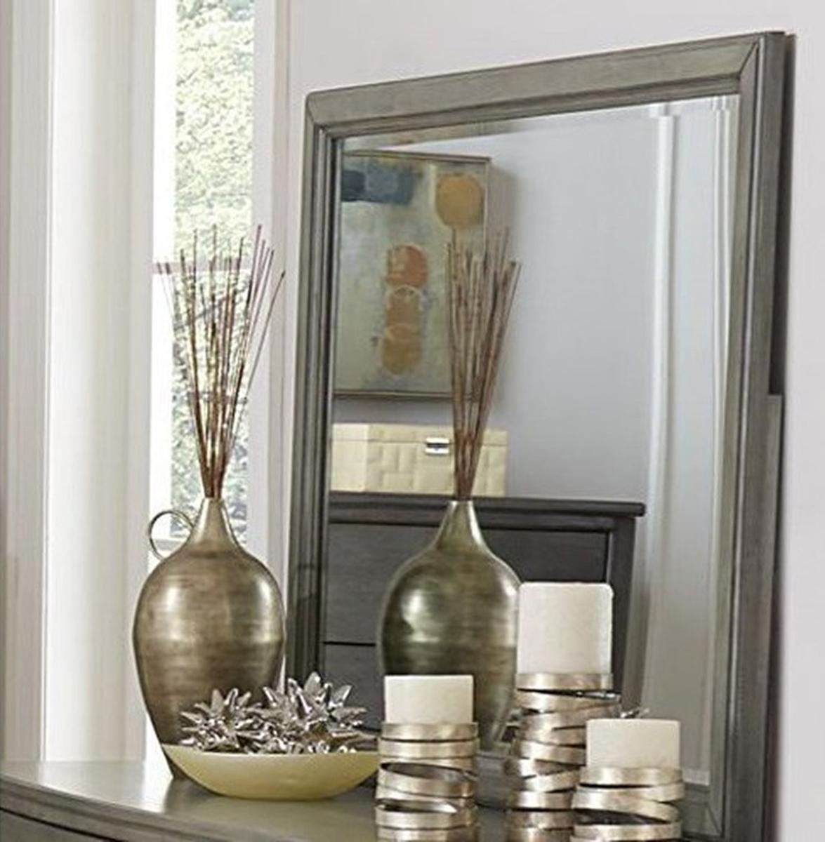 Cotterill Mirror in Gray 1730GY-6
