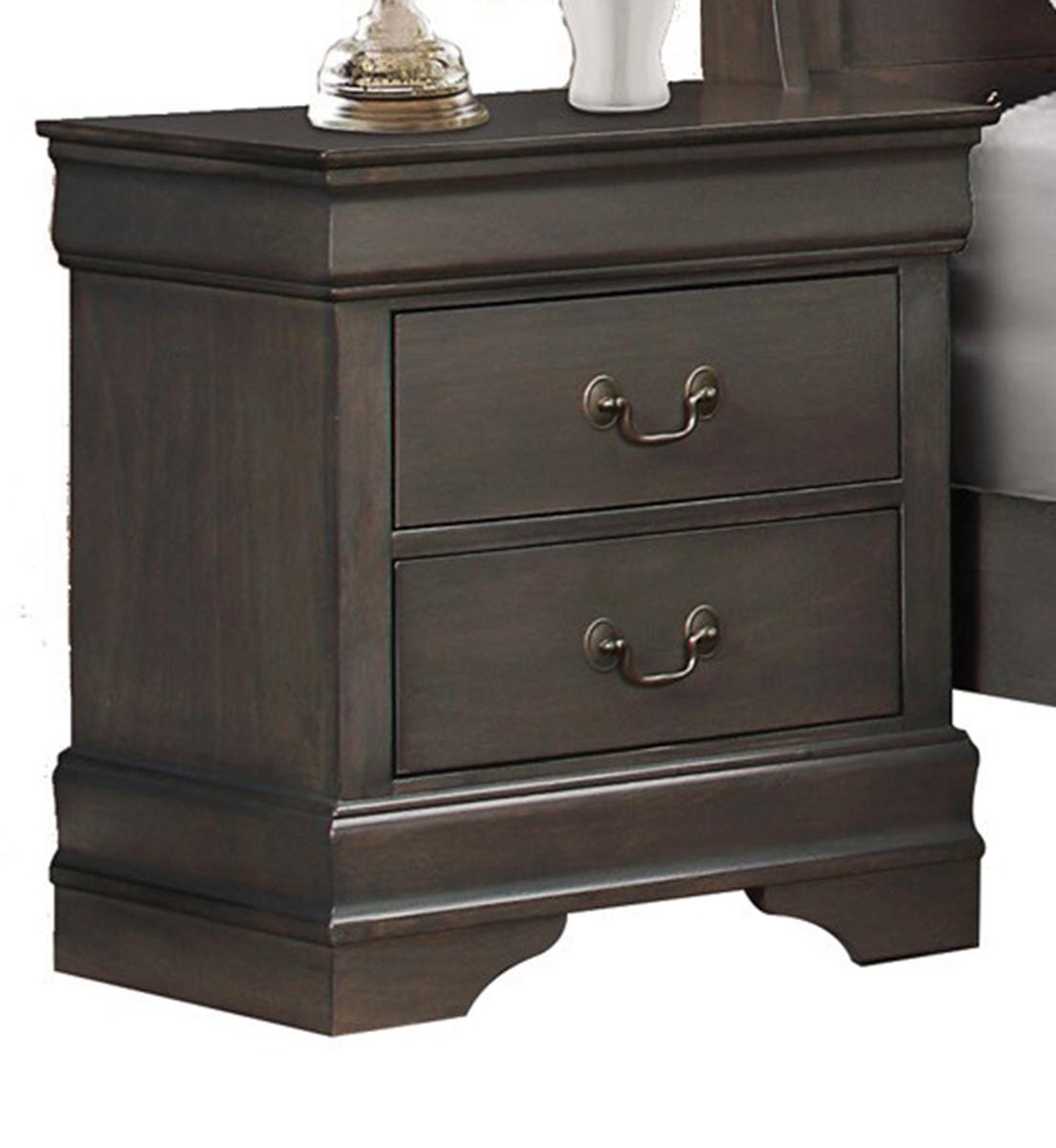 Mayville 2 Drawer Nightstand in Gray 2147SG-4