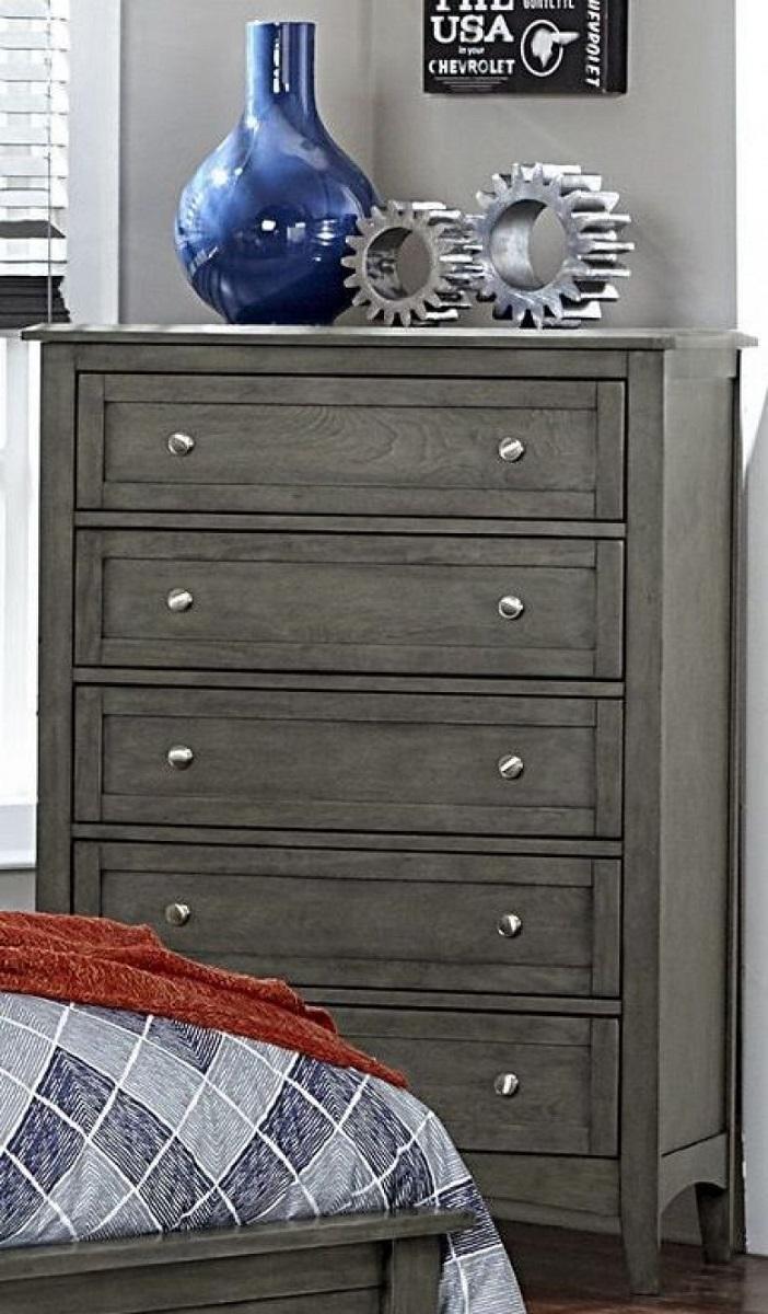 Garcia 5 Drawer Chest in Gray 2046-9