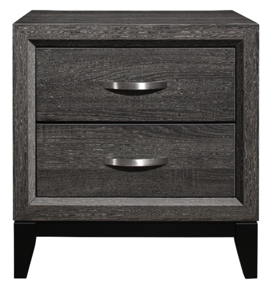 Davi Nightstand in Gray 1645-4