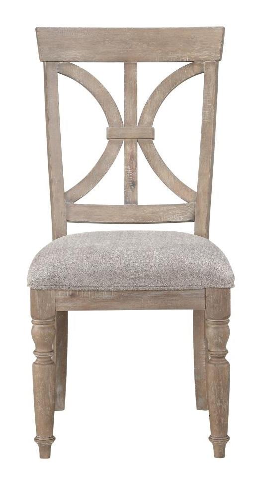 Cardano Side Chair in Light Brown (Set of 2)