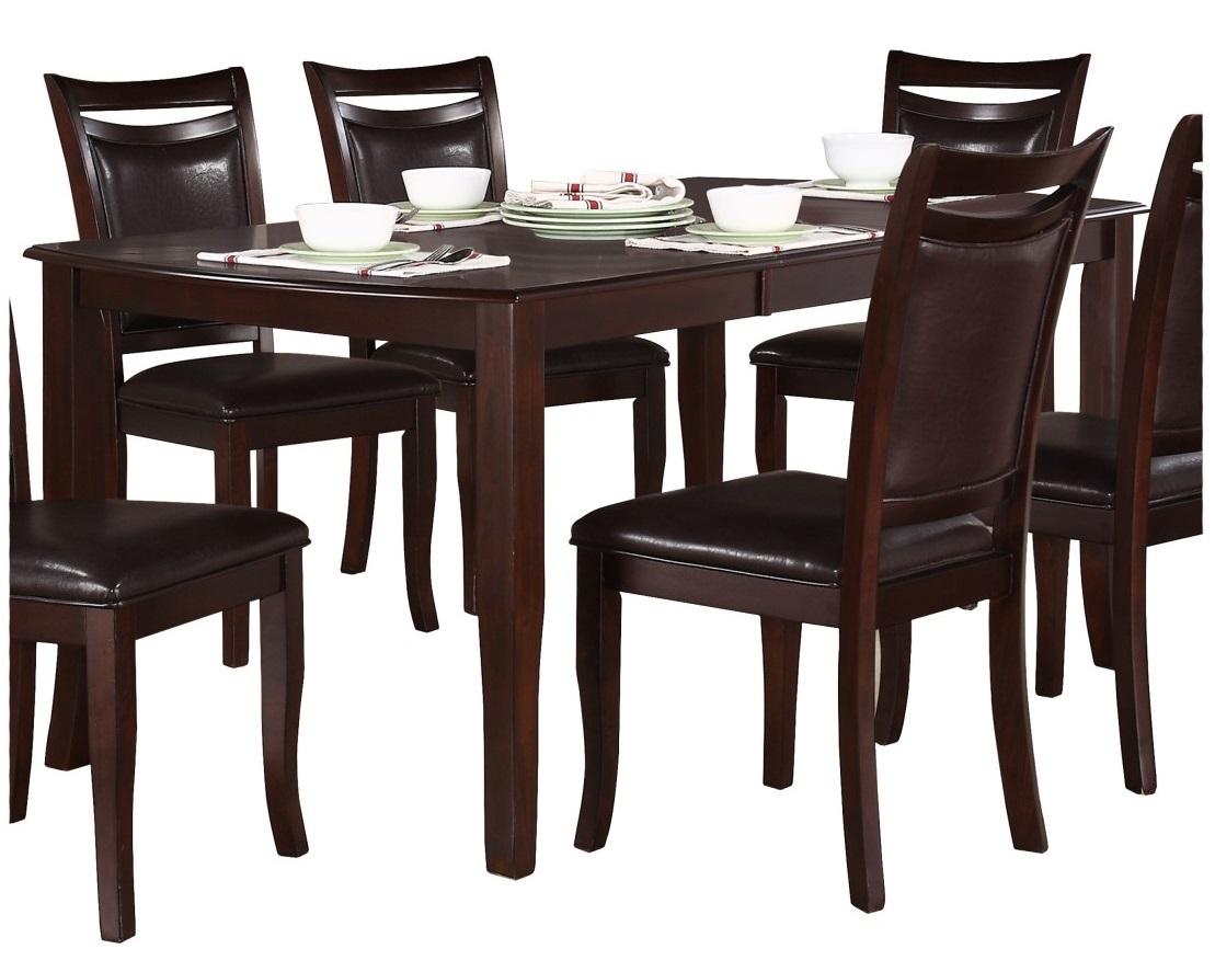 Maeve Dining Table in Dark Cherry 2547-72