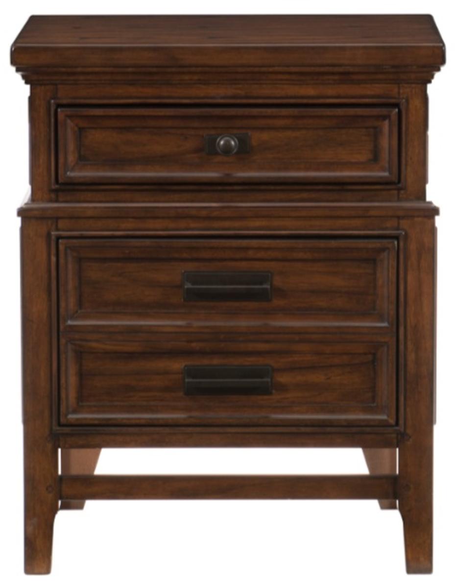 Frazier Nightstand in Dark Cherry 1649-4