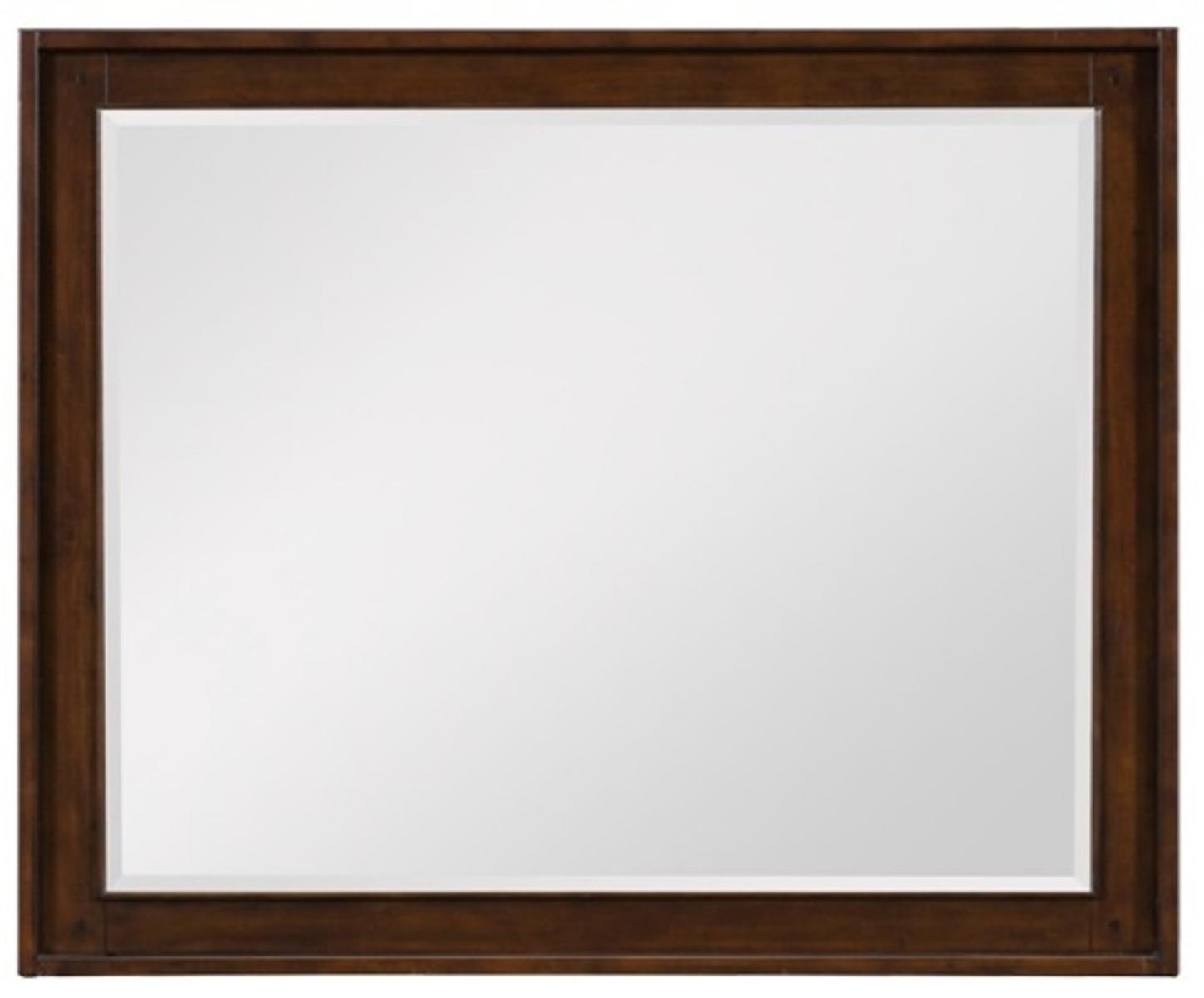 Frazier Mirror in Dark Cherry 1649-6