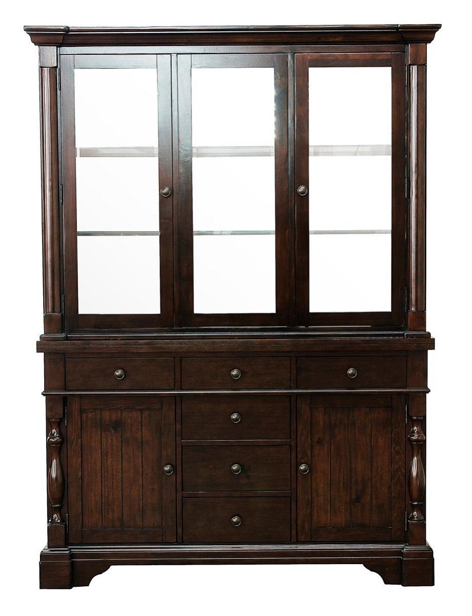 Yates Buffet and Hutch in Dark Oak 5167-50*