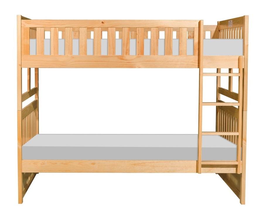 Bartly Full/Full Bunk Bed in Natural B2043FF-1*