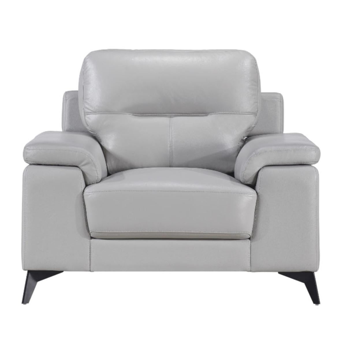 Mischa Chair in Silver Gray 9514SVE-1