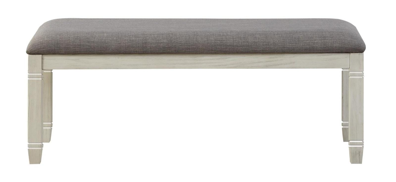 Granby Bench in Antique White 5627NW-13