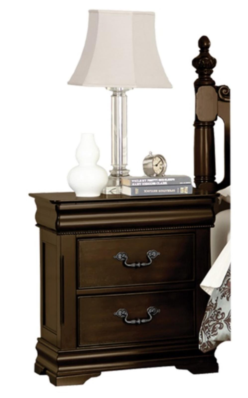 Mont Belvieu Nightstand in Dark Cherry 1869-4