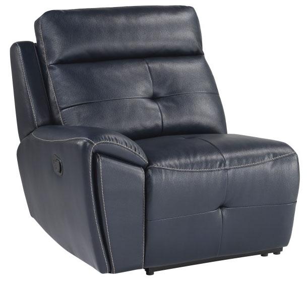 Avenue Left Side Reclining Chair in Navy 9469NVB-LR