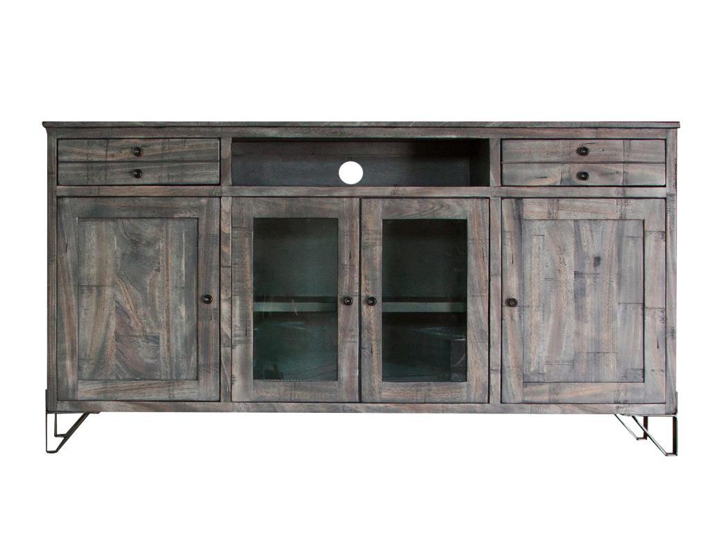 Moro 70" TV Stand w/2 Drawer, 2 Door and 2 Glass Door