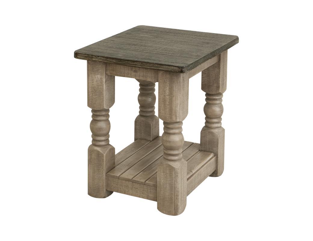 Natural Stone Chairside Table 18