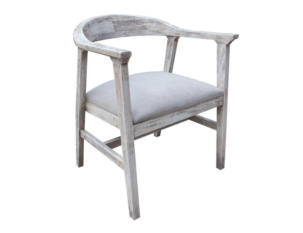 Sahara Solid Wood Chair w/ Upholtered Seat