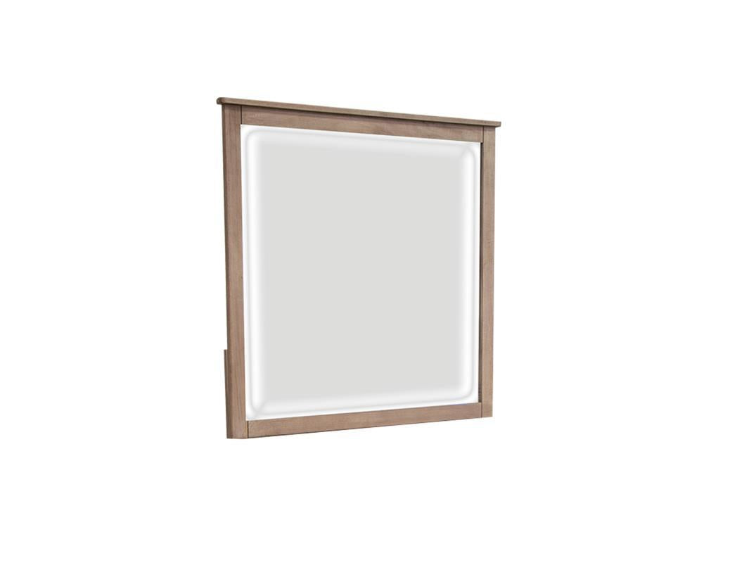 Natural Parota Mirror