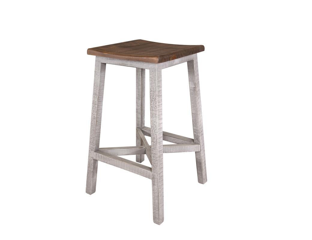 Pueblo Gray 30" Stool