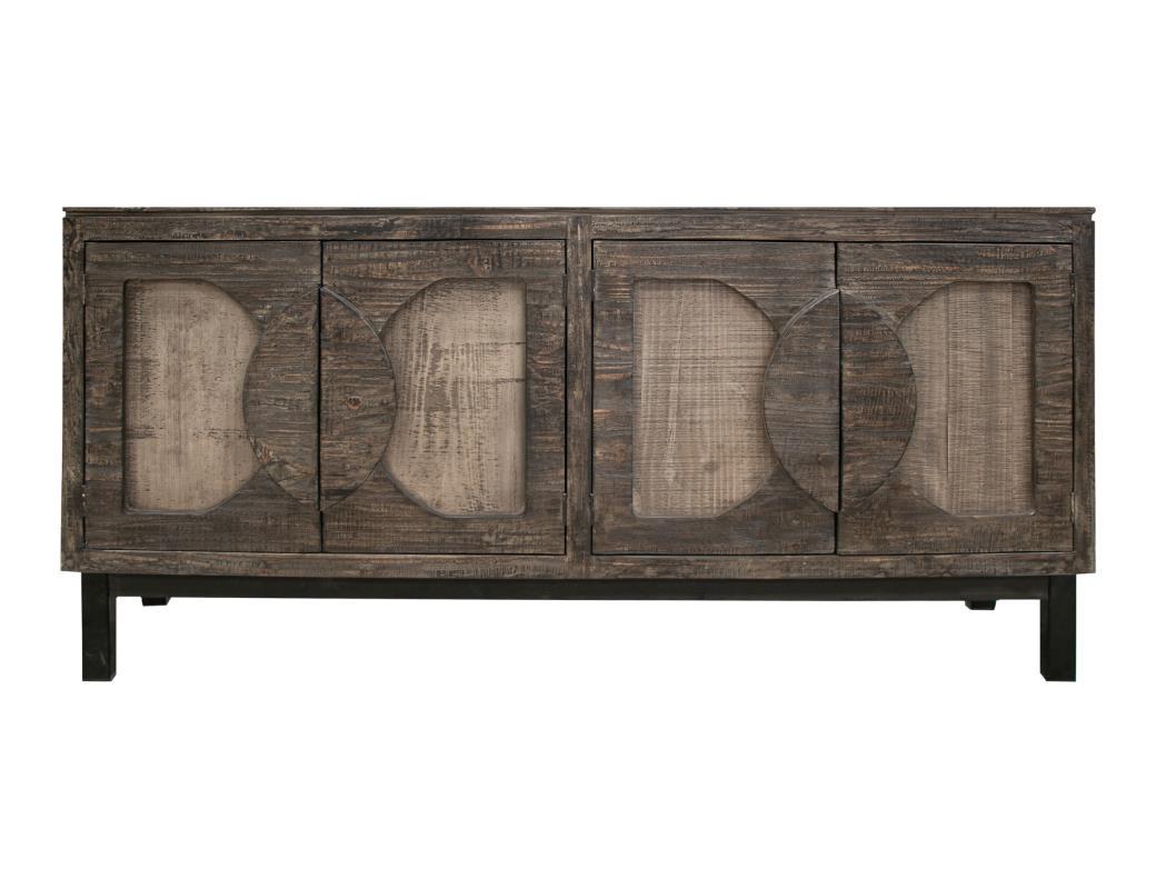 Cosalá 4 Doors, Console w/ Brown finish