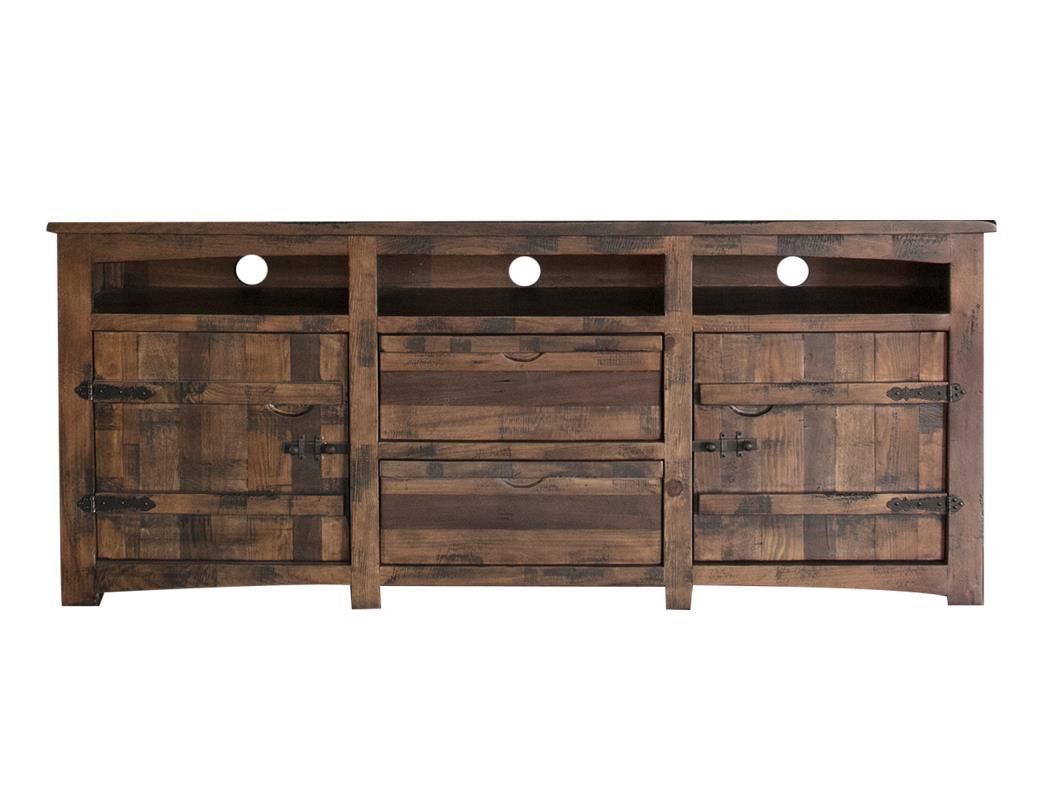 Mezcal 80" TV Stand w/2 Doors, 2 Drawer and 3 shelves