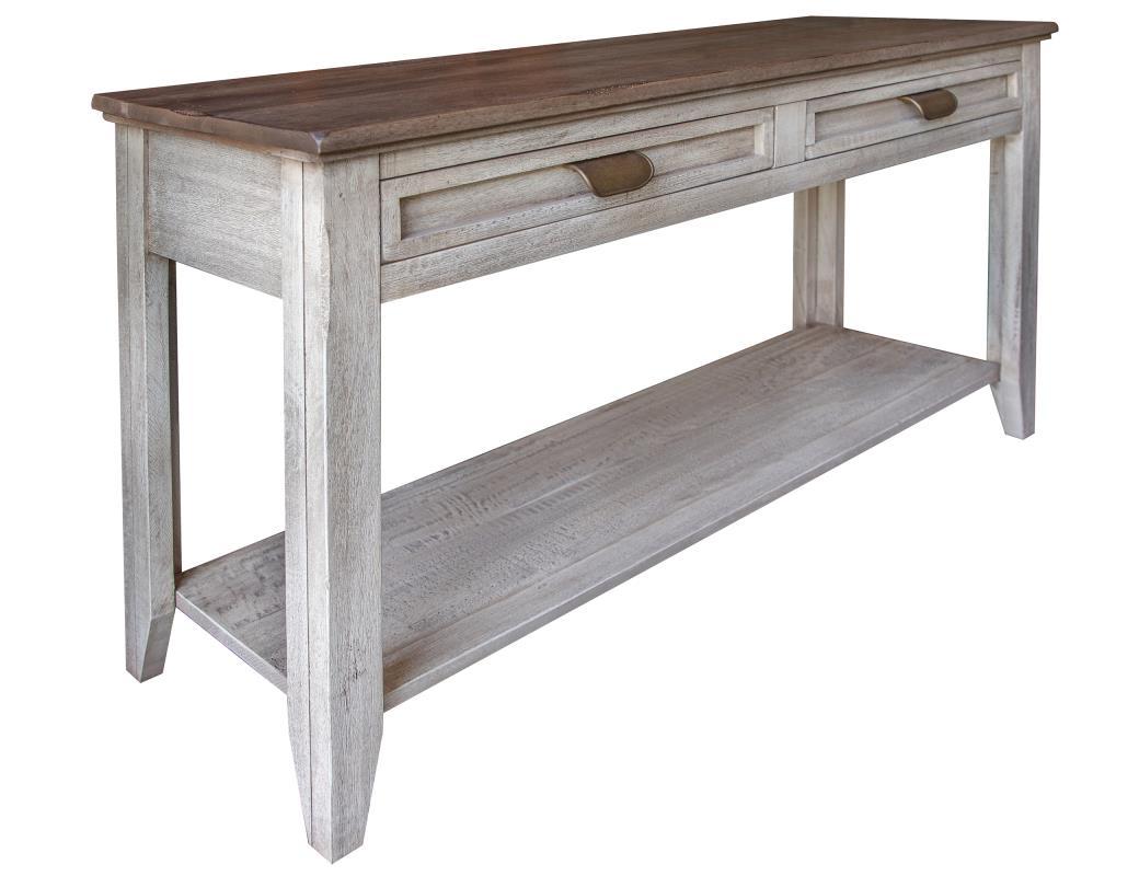 Sahara 2 Drawers w/ Shelf, Sofa Table