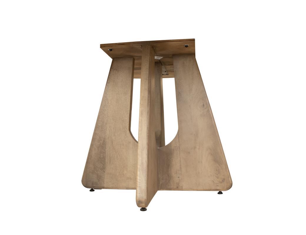 Natural Parota Round Table base