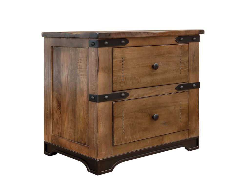 Parota 2 Drawer Nightstand