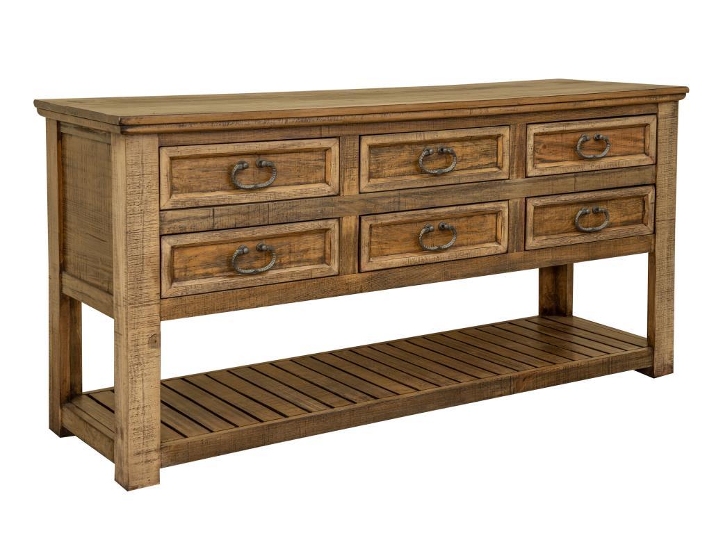 Montana 6 Drawer, Sofa Table