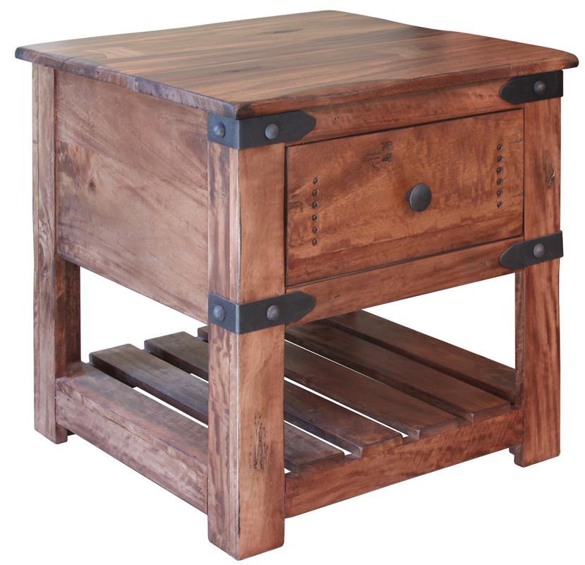 Parota II End Table w/1 Drawer