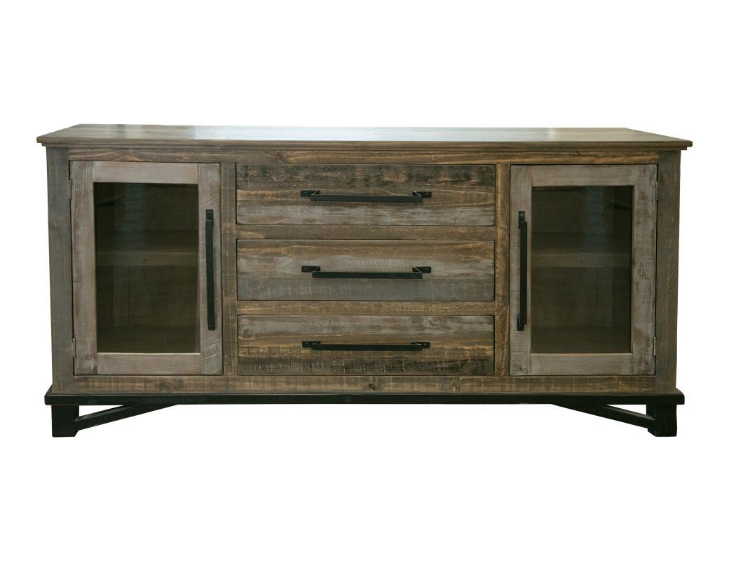 Loft Brown 3 Drawer, 2 Door, Buffet