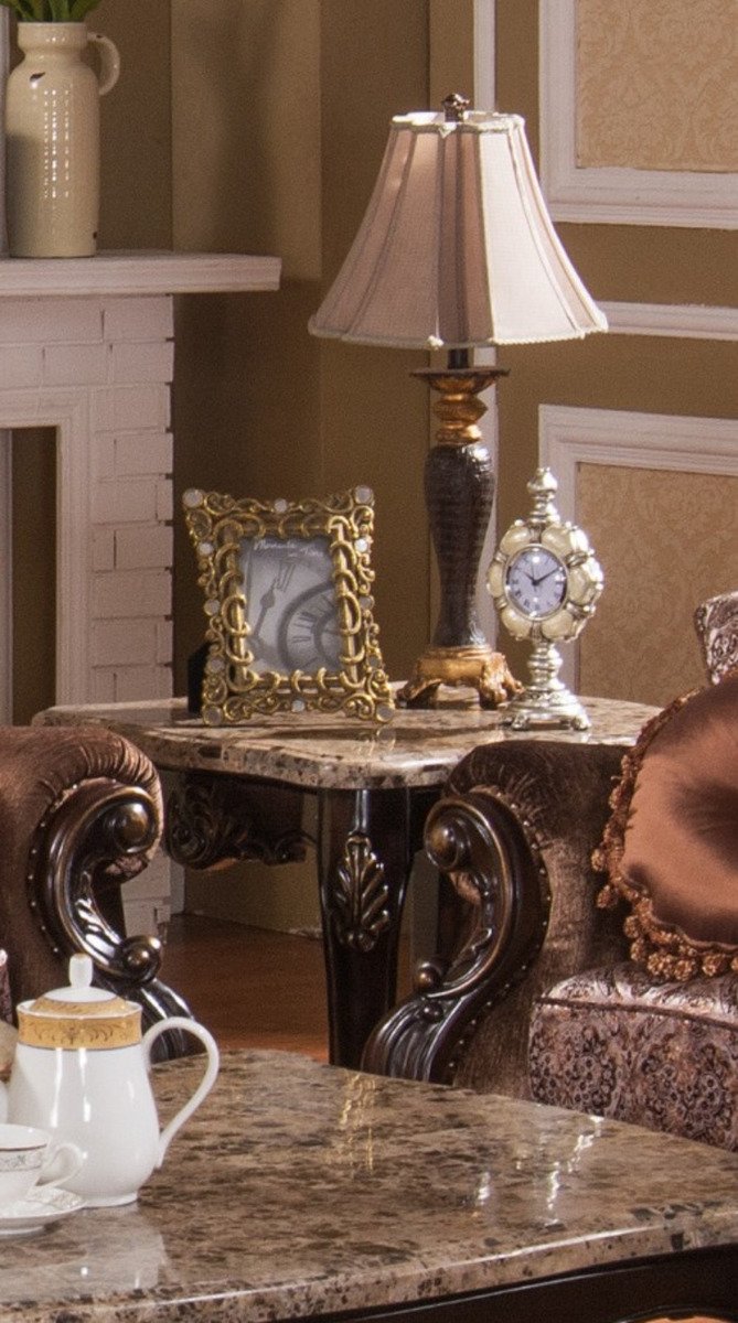 Cosmos Aroma End Table w/Marble in Cherry image