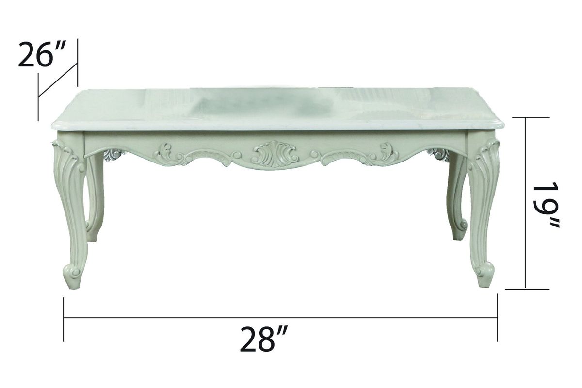 Galaxy Home Tuscan Coffee Table in Grey