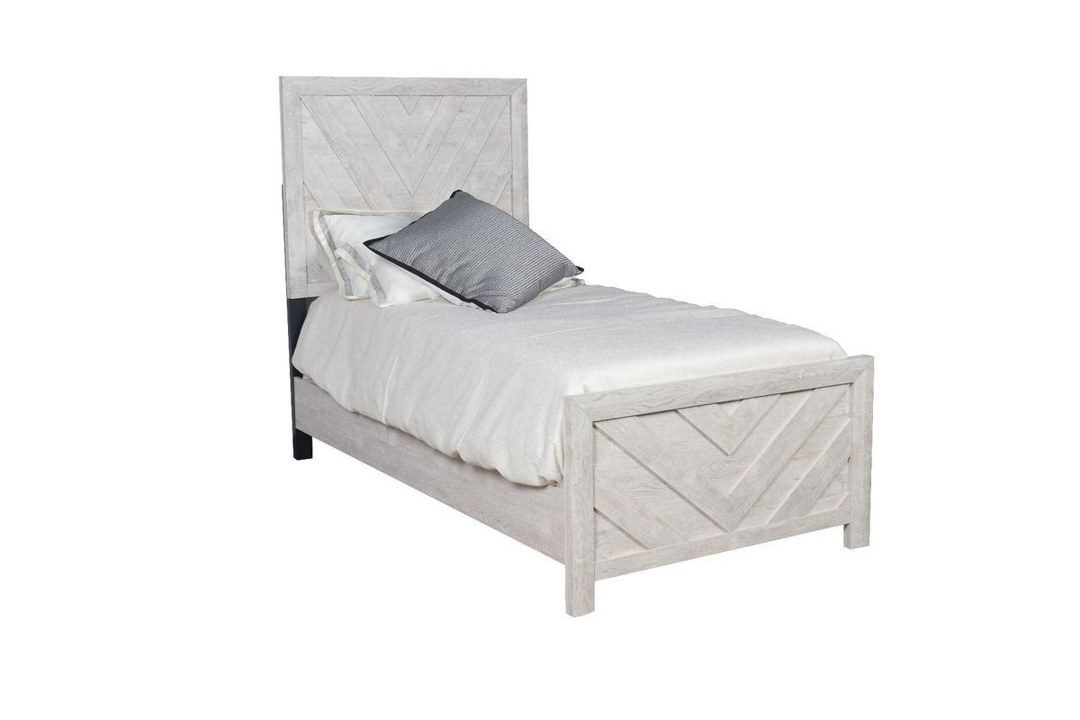 Galaxy Home Denver Twin Bed in Rustik Oak