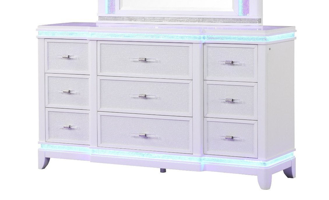 Galaxy Home Opium Dresser in White image