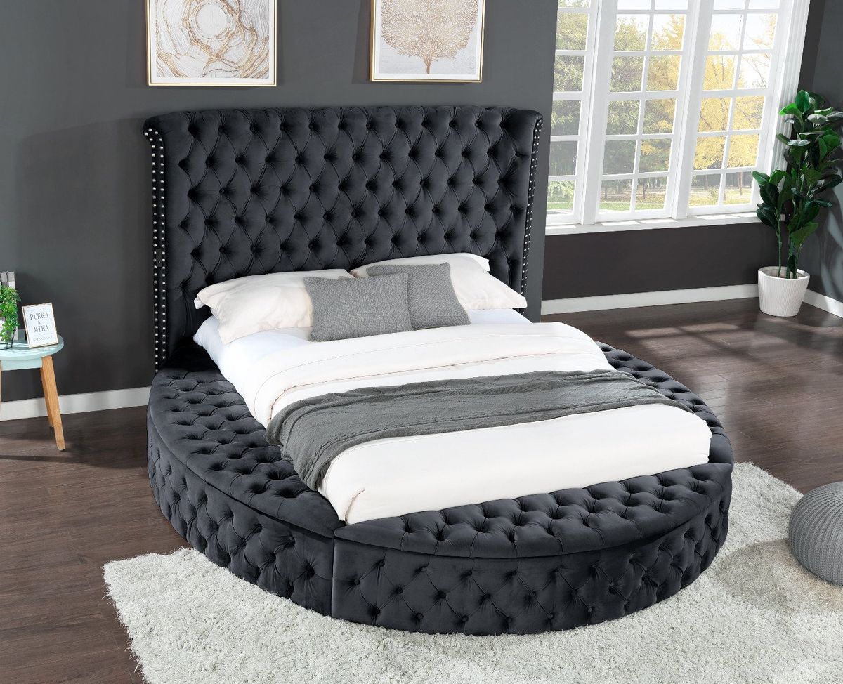 Galaxy Home Hazel Queen Bed in Black image